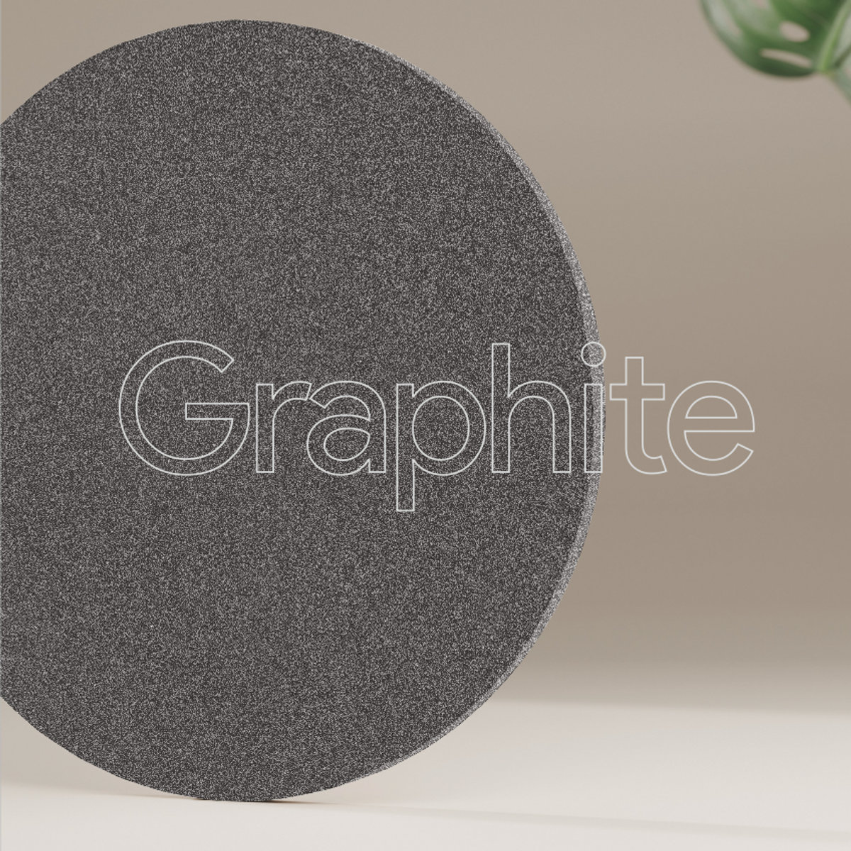 Graphite — Full body · concrete porcelain tile, Matt
