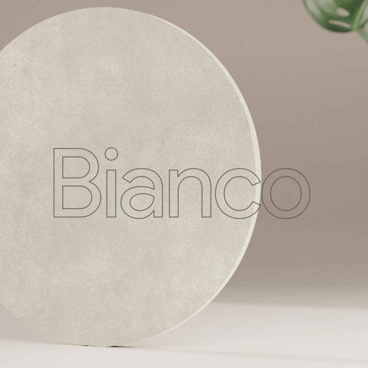Raw Bianco — Full body · natural porcelain tile, Matt